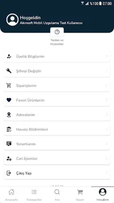 Torima Bayi Uygulaması android App screenshot 0